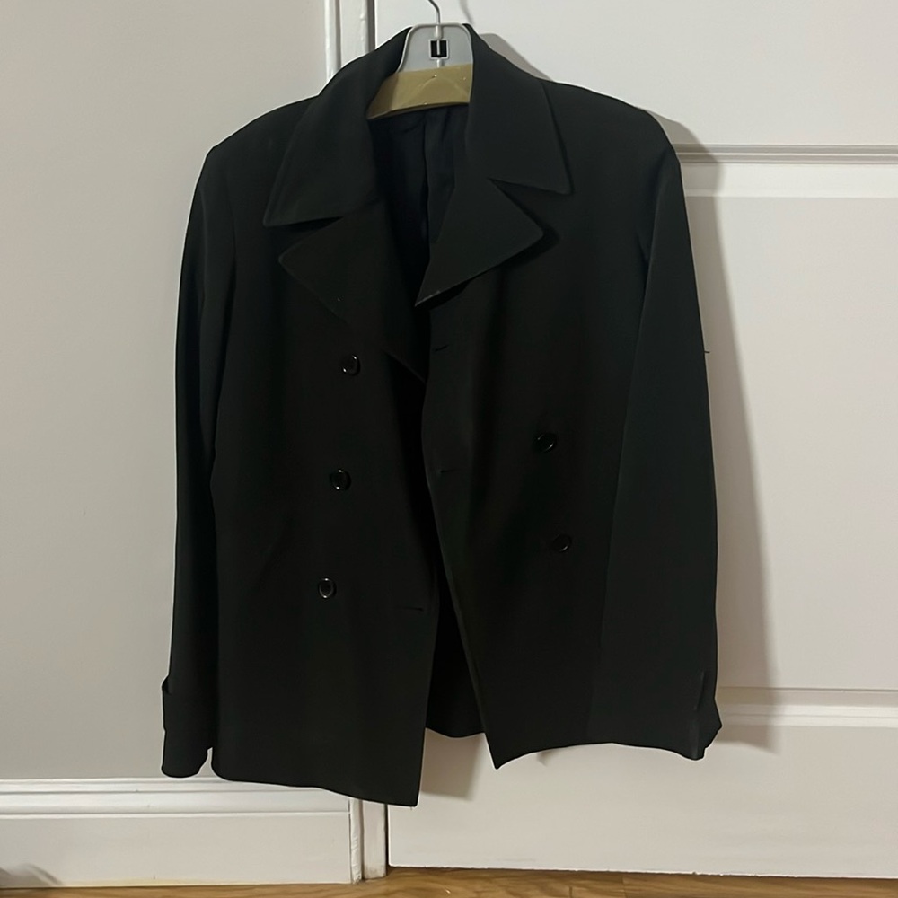 Black theory blazer
